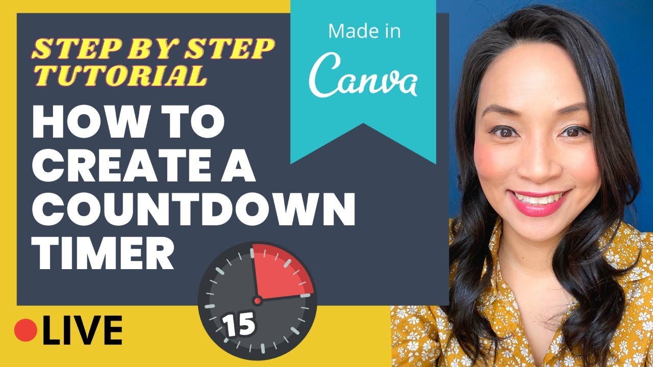 How To Create A Countdown Timer Step By Step Canva Tutorial So Easy How To Create A Countdown Timer Step By Step Canva Tutorial So Easy