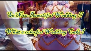 いつも海外でのWeddingに出席するとケーキはとてもカラフルで綺麗 !! 日本では夏真っ盛り!! 日本の夏は冷たいスイーツで決まり!! (太りすぎに注意)