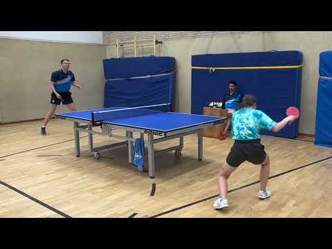 Polina Kryvosheia сентябрь (2)  Bezirksliga Erwachsene 2 #tischtennis #tabletennis #настольныйтеннис