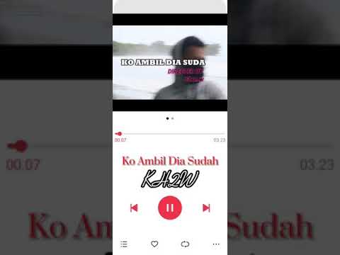 Lagu Acara Papua Terbaru "Ko Ambil Dia Sudah" KH2W