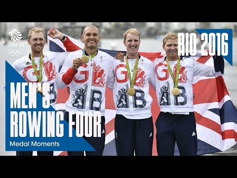 Team GB Men's Four Rowing Gold | Rio 2016 Medal Moments