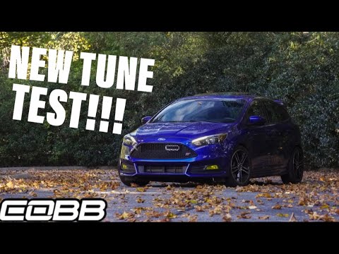 THE BEST TUNE FOR THE FOCUS ST!!! | 2015 Ford Focus ST Cobb Accessport Tune Upgrade |