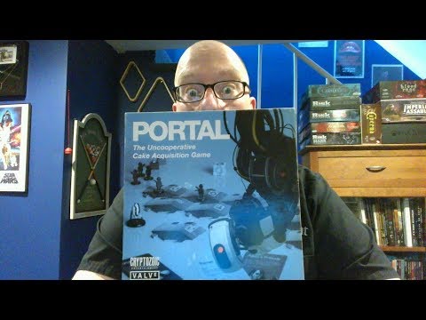 The Board Game Kaptain's review and tutorial for Portal: The Uncooperative Cake Acquisition Game 