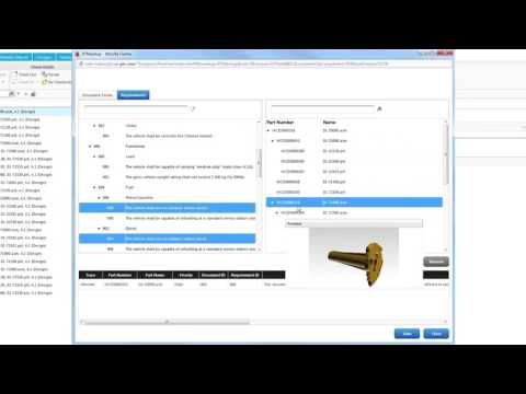 Windchill 11 Requirements Traceability Demo