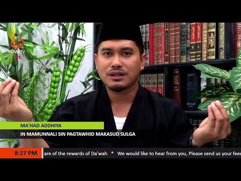 In Mamunnali sin Pagtawhid Maksud Sulga - Sheikh Hayder Buddin (Tausug)