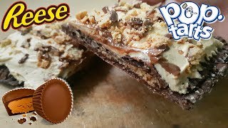 Reese's PB Cup PROTEIN Pop Tart RECIPE | 45 gr PROTEIN without POWDER! Made it/Ate IT!