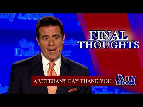 Final Thoughts: A Veteran's Day Thank You
