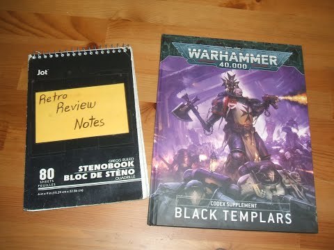 Retro Review - Codex Black Templars 9th Edition