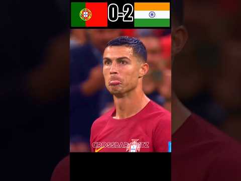 Portugal VS India Ronaldo Hat-tricks 🔥 FINAL Imaginary Match Highlights & Goals