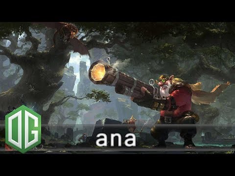 OG.Ana Sniper -VS- w33 ft. 7Mad- - Gameplay - Ranked Match - OG Dota 2.