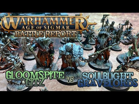 Warhammer: Age of Sigmar Battle Report - Soulblight Gravelords vs. Gloomspite Gitz