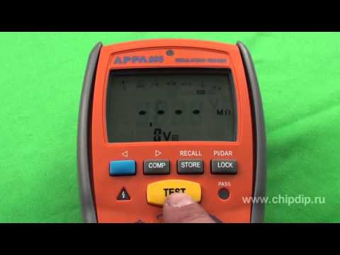 APPA 605 insulation-resistance meter