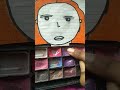 Paper doll makeup video 💕 #Dollworld #short
