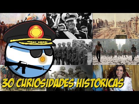 30 Curiosidades Históricas sobre Argentina.