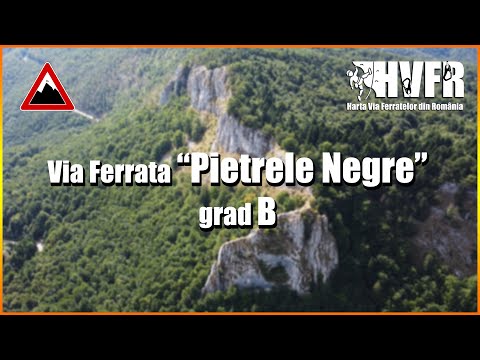 Via Ferrata PIETRELE NEGRE (B) Pasul Vartop - Bihor