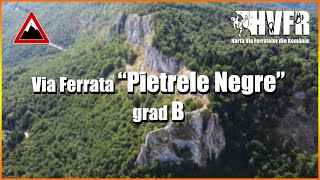 Via Ferrata PIETRELE NEGRE (B) Pasul Vartop - Bihor