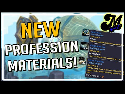 New Materials in Patch 9.2 | Shadowlands PTR