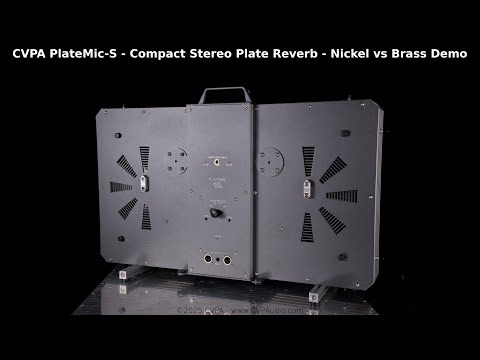 50% DEPOSIT - CVPA PlateMic-S - Compact Analog Stereo Plate Reverb w/internal Stereo Driver System (SDS) - PREORDER 50% DEPOSIT image 10