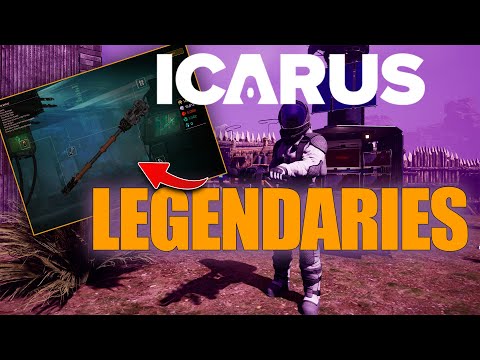 EVERYTHING YOU NEED TO KNOW - HOW TO UPGRADE ICARUS LEGENDARY WEAPONS