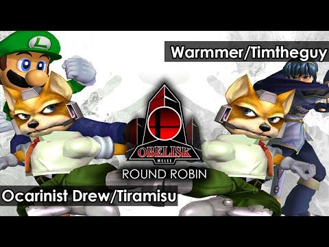Melee: Ocarinist Drew/Tiramisu V Warmmer/Timtheguy - Obelisk 106 Tournament SSBM