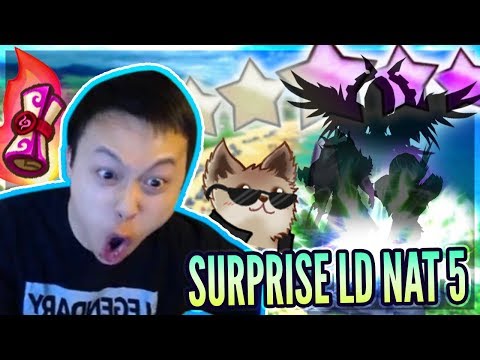 LD NAT 5 Out Of NOWHERE! - OP Light & Dark NAT 5! DA LUCK! - Summoners War