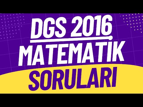Dgs 2016 Matematik Soruları Çözümleri 1