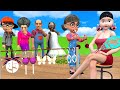 Scary Teacher 3D Vs Squid Game Long String Earring Nice Or Error Queen Squid Girl 5 Times Challenge