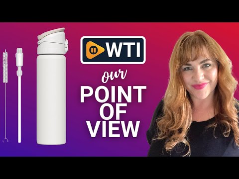 RHINOSHIELD AquaStand Magnetic Bottle 23 oz | Stainless Steel Insulated Water Bottle with Straw Lid - WTI product video review