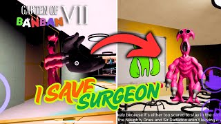 Garten of Banban 7 : Meet SURGEON (Walkthrough) #careofgongon #fangame #gartenofbanban