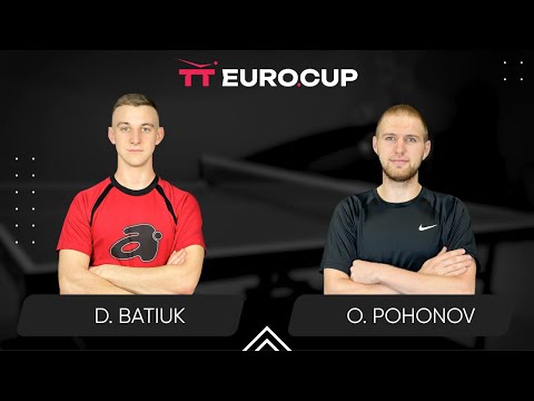 11:00 Dmytro Batiuk - Oleksandr Pohonov 17.02.2025 TT Euro.Cup Ukraine Master. TABLE 4