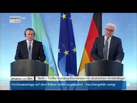 Ukraine-Krise: Steinmeier und Deschtschyzja am 20.05.2014