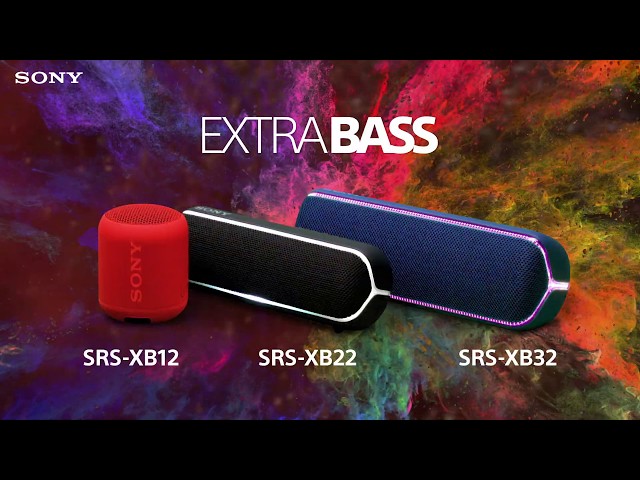 Sony XB22 Enceinte Bluetooth 15W Noir video