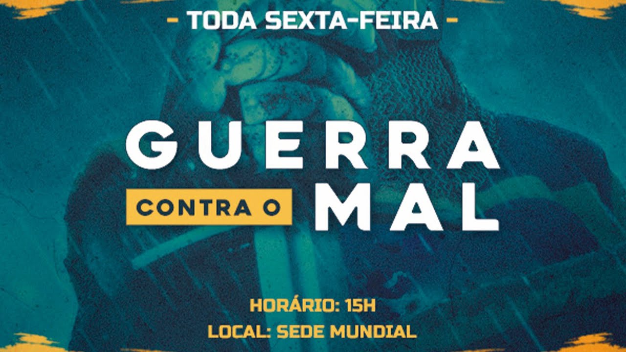 24/01/2025 - Culto da Tarde | Sexta-feira | Tema: “Guerra contra o mal"