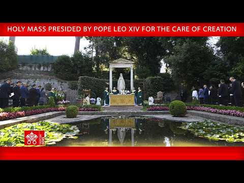 Papa Leone XIV celebra la Messa per la Custodia del Creato (Vatican Media)