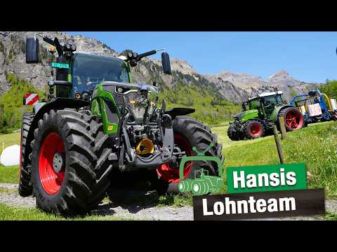Hansis Lohnteam in der Schweiz | Fendt Traktoren | Community Reportage Teil  1