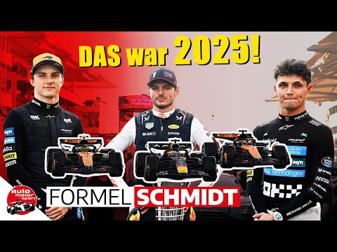 Titeldreikampf um die Krone elektrisiert die Formel 1! | Formel Schmidt Saisonrückblick 2025