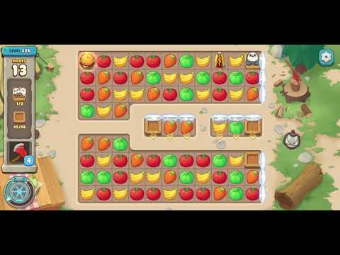 We Bare Bears Match3 Repairs Level 226 - No Boosters