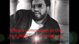 Gerald Levert Men like us