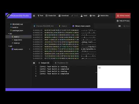 Creating a Simple WebAssembly Module