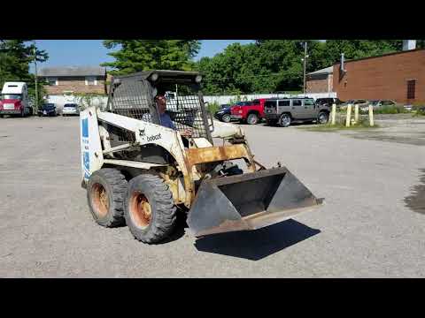 Bobcat 743 operation