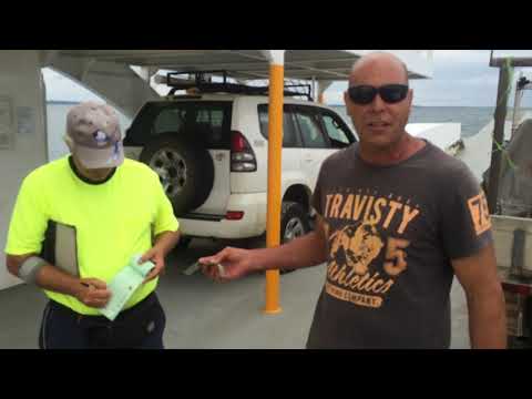 Fraser Island Ferry - Driving to Fraser Island From Inskip Point Rainbow Beach | All About Fraser