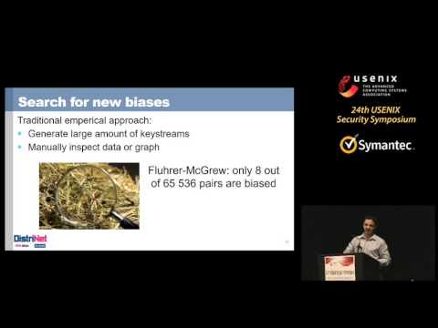 USENIX Security '15 - All Your Biases Belong to Us: Breaking RC4 in WPA-TKIP and TLS