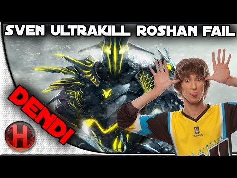 Na'Vi.Dendi Ultra Kill Roshan Fail The Summit Dota 2