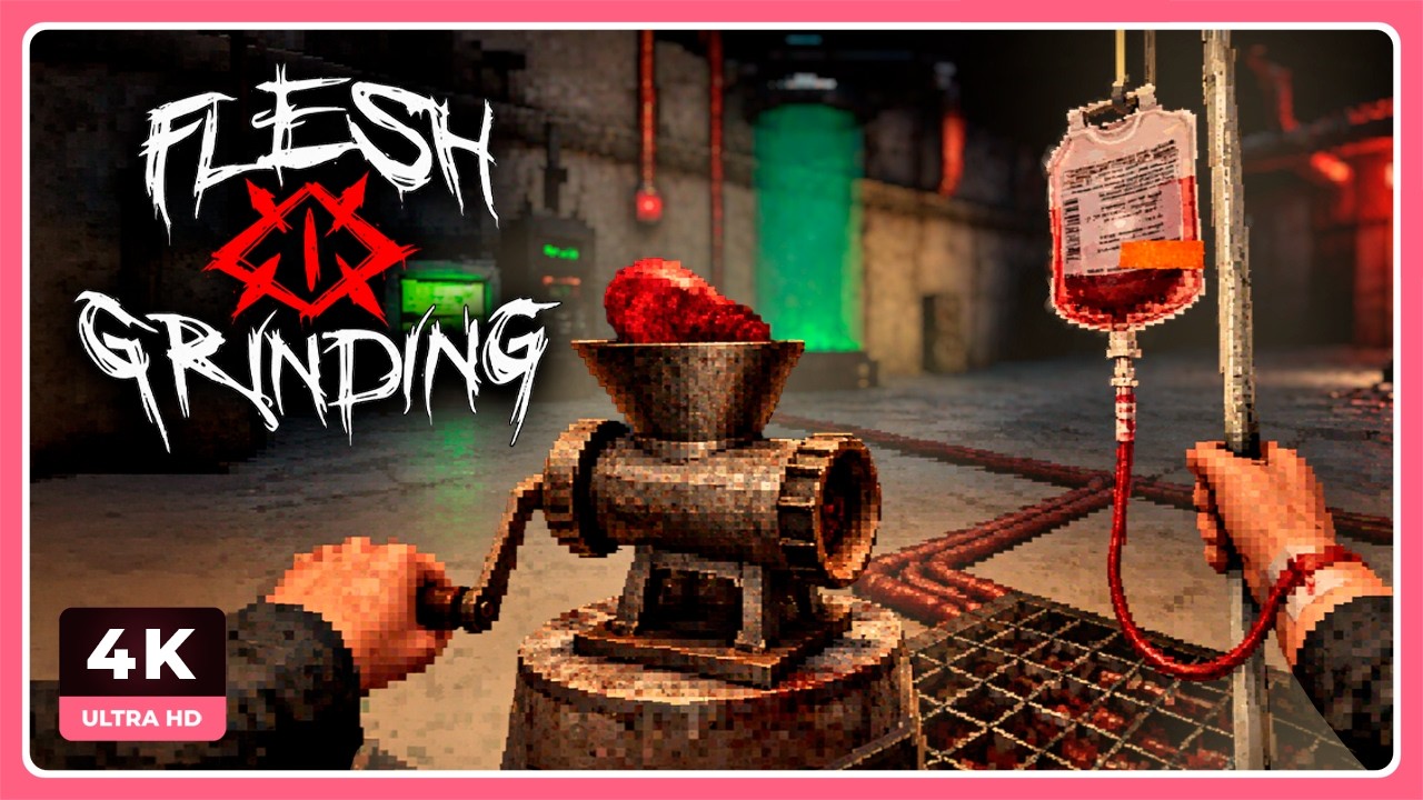 TRITURA CARNE PARA SOBREVIVIR | FLESH GRINDING Gameplay Español