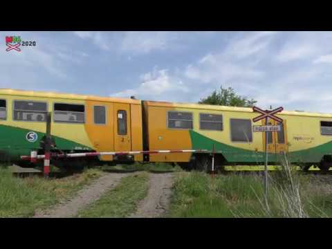 Železniční přejezd Kopidlno-Kamensko [P4618] - 9.5.2020 / Czech railroad crossing