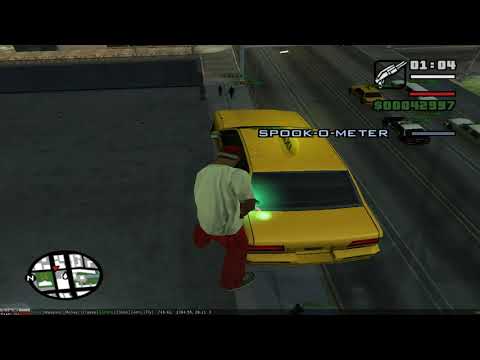 GTA SA: Only two taxi's spawn