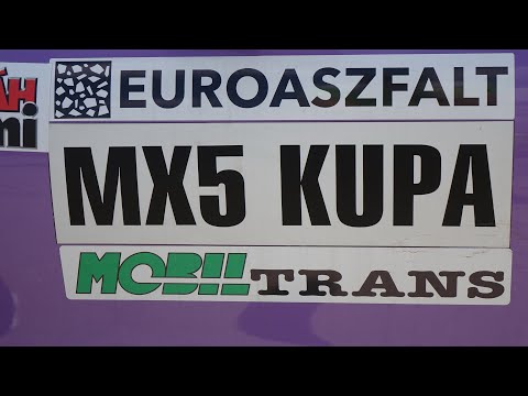 2019.06.09-10. EUROASZFALT Rallycross OB, IV. futama Máriapócs MX5 kupa összefoglalója
