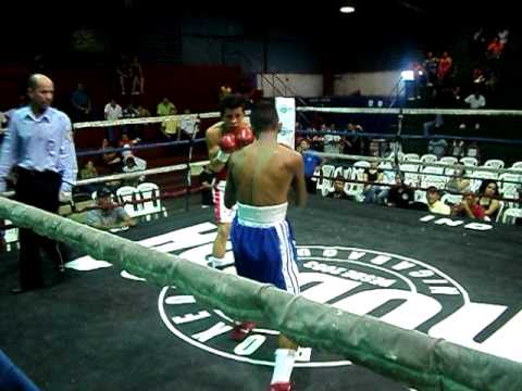BYRON ROJAS VS CARLOS MANZANARES