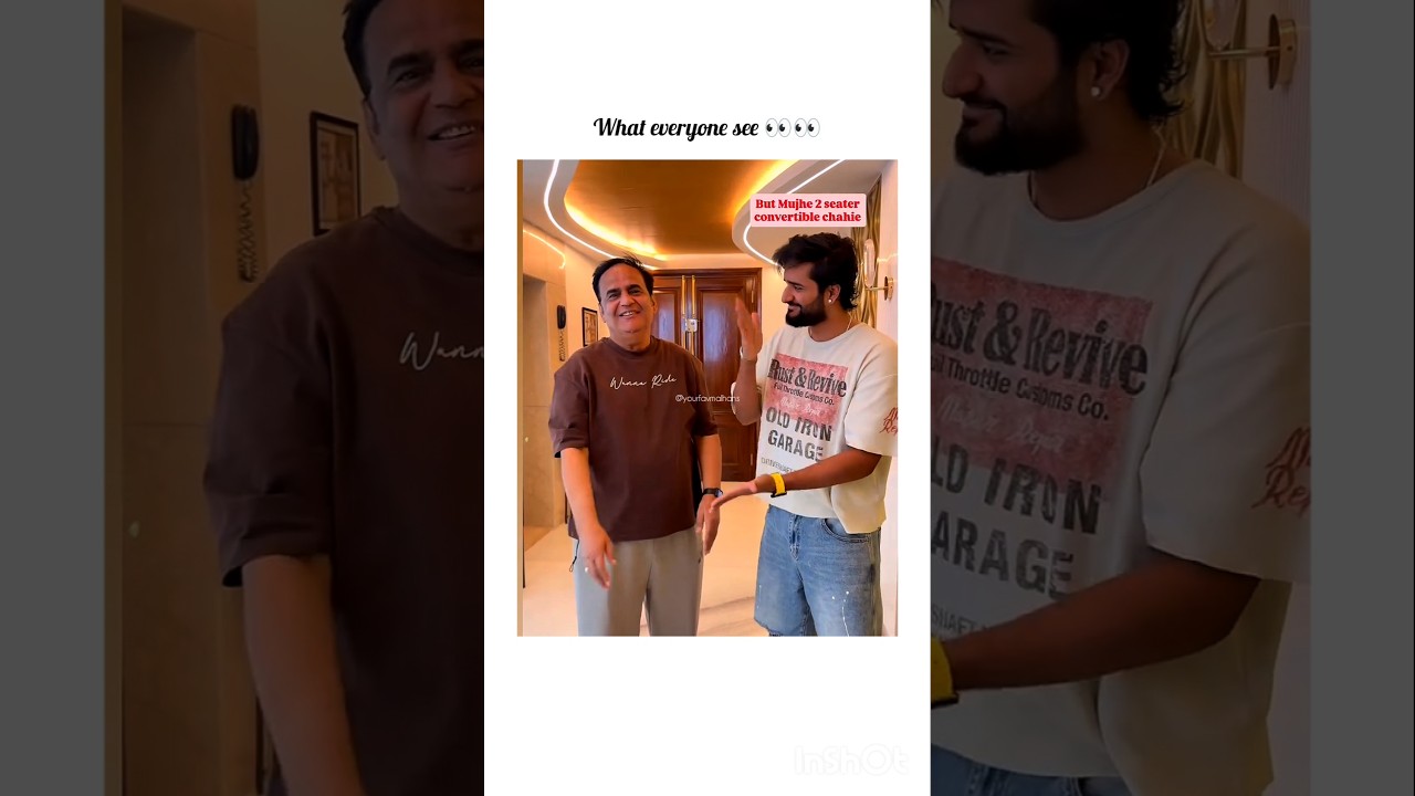 his obsession with cars😭❤️🧿 #shorts #viral #fukrainsaan #abhishekmalhan #fyp #family #vlog #trending