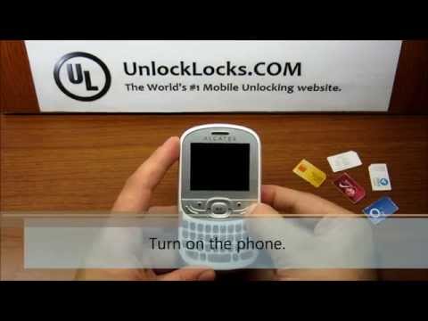 comment debloquer alcatel 1588